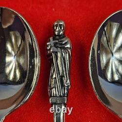 The 12 Apostles Spoon Vtg Silverplate MADE IN HOLLAND Collectible Dinnerware Set