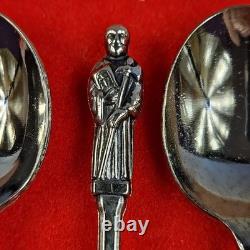 The 12 Apostles Spoon Vtg Silverplate MADE IN HOLLAND Collectible Dinnerware Set