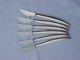 Tostrup Norway Silver-plated rare Arne Korsmo set of 6 design knifes