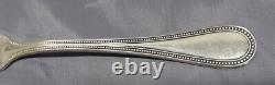 Towle Germany Beaded Antique Silverplate Flatware 46pc Set