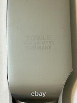 Towle Silverplate Germany London Shell 18/8 38 pc Flatware Set