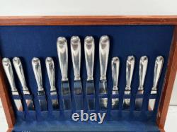 VENDOME by CHRISTOFLE Silverplate Arcantia Shell No Monogram 58 piece set