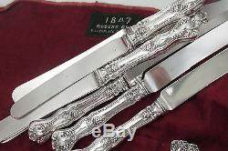 VINTAGE GRAPE 1847 ROGERS LUNCH LUNCHEON SET KNIFE FORK BOUILLON SPOON EXC HTF