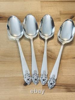 VTG 1951 ONEIDA Silverplate DISTINCTION Flatware Set 68pc Serve 9 -7pc Place Set