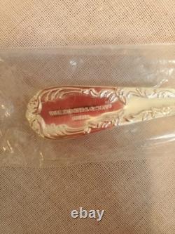 VTG Wm Rogers & Son Enchanted Rose Silverplate Flatware Set With Original Case