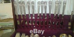 Vinage Flatware set with Wood Case1847 Rogers Bros Eternally Yours