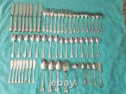 Vintage 1847 Rogers Bros 1959 Reflection Silverware 56 Pieces in Naken's Chest
