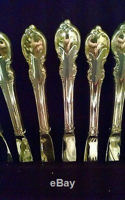 Vintage 1847 Rogers Bros. 65-pc REFLECTION Silverplate Flatware Set in Chest