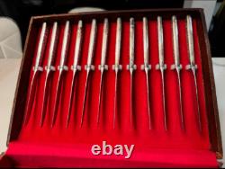 Vintage 1881 Rogers Oneida Silverware Set In Box
