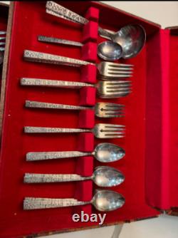 Vintage 1881 Rogers Oneida Silverware Set In Box