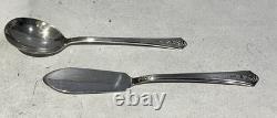 Vintage 1949 Holmes & Edwards Spring Garden Silverware 78 Pieces