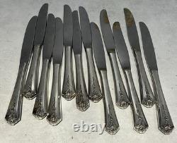 Vintage 1949 Holmes & Edwards Spring Garden Silverware 78 Pieces