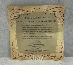 Vintage 1949 Holmes & Edwards Spring Garden Silverware 78 Pieces