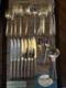 Vintage 54 Piece Oneida Community EVENING STAR Silverplate Flatware Set C