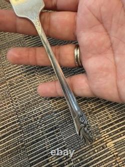 Vintage 54 Piece Oneida Community EVENING STAR Silverplate Flatware Set C