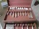 Vintage 77 PC. WALLACE XXXX SILVERPLATE FLATWARE SET FOR 12 + ICE TEA SPOONS
