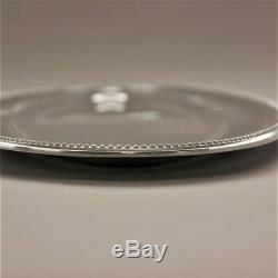 Vintage Christofle France Silver Plated Perles set of 3 Oval Serving Platters