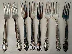 Vintage Community BALLAD 1953 Silver plate Service for 8 Oneida 56 pieces