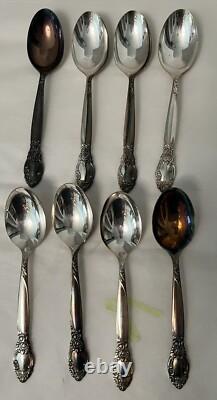 Vintage Community BALLAD 1953 Silver plate Service for 8 Oneida 56 pieces