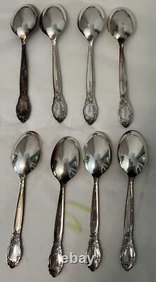 Vintage Community BALLAD 1953 Silver plate Service for 8 Oneida 56 pieces