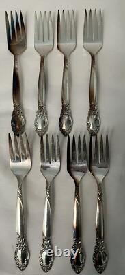 Vintage Community BALLAD 1953 Silver plate Service for 8 Oneida 56 pieces