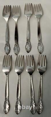 Vintage Community BALLAD 1953 Silver plate Service for 8 Oneida 56 pieces