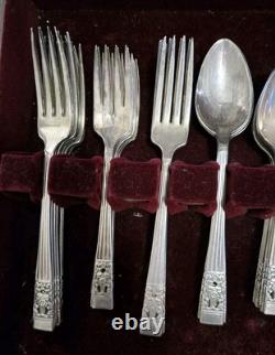 Vintage Community Silver Plate CORONATION Silverware Set -97 Pc-Some HTF Items