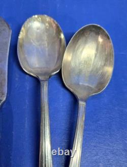 Vintage Community Silver Plate CORONATION Silverware Set -97 Pc-Some HTF Items
