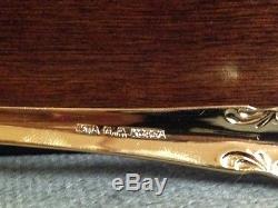 Vintage ESTIA Gold Plated KOREA 60 Piece Silverware Set for 12 -Beautiful