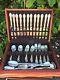Vintage Gorham Silverplate Flatware Setting For 12 In Chest