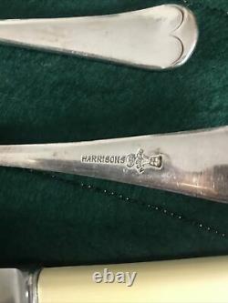 Vintage Harrison & Bros. Howson Flatware Set Celluloid Knife Spoon Fork England