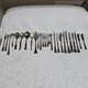 Vintage Mixed Set Of 26 Silverplated Antique Pieces Of Silverware 1800s / 1900s