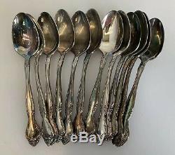 Vintage Oneida Community AFFECTION Silverplate 60 Pc. Flatware Service for 12