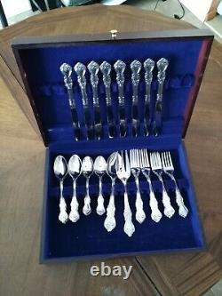 Vintage Reed & Barton Heritage Mint 43 Pieces Flatware Set, Free Shipping