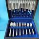 Vintage W. M. Rogers & Son Silver-Plated Cutlery Set for 12 People (1940s-1960s)