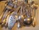 Vintage lot of 53 Pc Oneida Community Silverplate Flatware Set Together Pattern