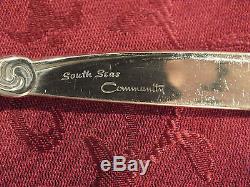 Vtg. 104 Piece Community / Oneida 1955 SOUTH SEAS Silverplate Flatware Set