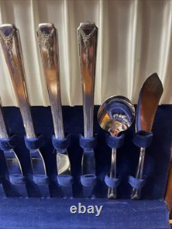 Vtg Community Oneida Silver Plate MILADY Flatware Silverware Set