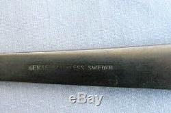 Vtg. Gense. 52 Pc. Stainless. Mid-century Modern. Facette. Flatware. Set. Sweden