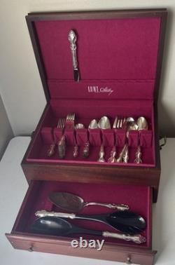Vtg Reed & Barton English Crown Silver Plate Flatware 1968 Mirrorstele Incomplet