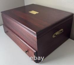 Vtg Reed & Barton English Crown Silver Plate Flatware 1968 Mirrorstele Incomplet