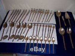 WMF FRIODUR 90 CROMARGAN GERMANY STAINLESS FLATWARE SET 46 PCS WithACCESS