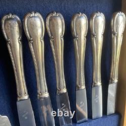 WMF Friodur Henckels Silverplate Flatware set Silverware Dorset Barock