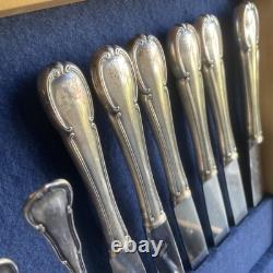 WMF Friodur Henckels Silverplate Flatware set Silverware Dorset Barock