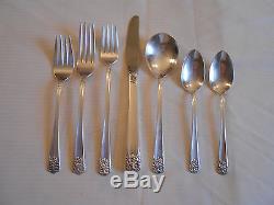 Wm Rogers & Son April Silverplated Grille Set Service For 8