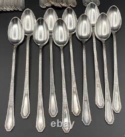 WM Rogers Extra Plate Chalfonte Original Rogers Silverplate 62pc Flatware Set