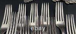 WM Rogers Extra Plate Chalfonte Original Rogers Silverplate 62pc Flatware Set