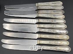 WM Rogers Extra Plate Chalfonte Original Rogers Silverplate 62pc Flatware Set