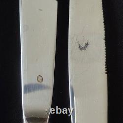 WM Rogers Mfg Co Original Rogers GRAND ELEGANCE Silver Plate Flatware 65 piece +