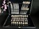 WM Rogers & Sons China ENCHANTED ROSE Silverplate Flatware in Box (37 pieces)